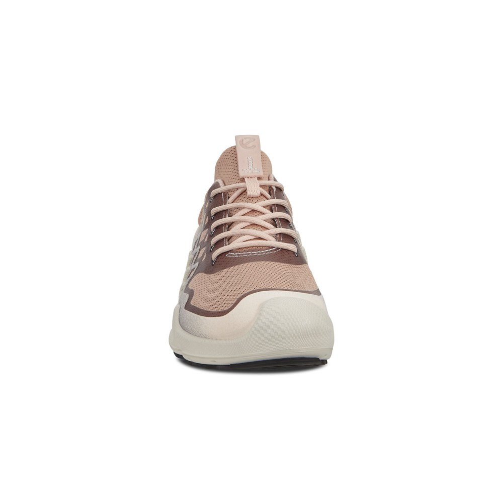 Womens Hiking Shoes - ECCO Biom Aex Low Two-Tone - Pink - 5079PLOWA